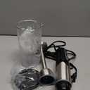 FRESKO Immersion Handheld Blender 500W with 700ml Beaker, 12-Speed & Turbo Mode Hand Blender Stick, 304 Stainless Steel Blades for Soup, Smoothie, Puree, Baby Food (Blender+Measuring Cup)