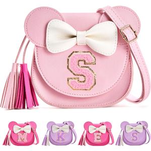 Birthday Gifts for Girls, Toddler Purse Little Girl Gifts Kids Wallet Christmas Gift for 2 3 4 5 6 7 8 Year Old (Pink)