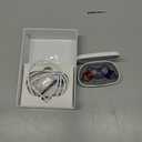 Hearing Aids for Seniors Rechargeable with Noise Cancelling, Invisible Hearing Amplifiers for Adults Hearing Loss, Comfort In-ear Hearing Devices (Red Blue)