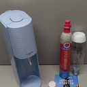 SodaStream Terra Sparkling Water Maker (Misty Blue) with CO2 and Dishwasher Safe Bottle