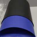 Safco Deskside Small Trash Can Recycling Bin Combo, 3 Gallon, For Kitchen, Office, Indoor Use, Black/Blue