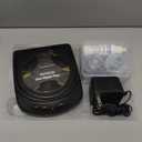 Aleratec Motorized DVD CD Cleaner Disc Repair System - Scratch Remover and Cleaner for CD Player Discs - Includes Solution - Portable Disc Cleaner for Restoring CDs, DVDs, and More