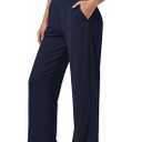 Women's Wide Leg Sweatpants High Waist Soft Athletic Pants, Lightweight Workout Lounge Pants for Yoga Gym Running