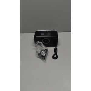 Alarm Clock Speaker Wireless Charger, Digital Alarm Clocks Bedrooms Bluetooth, Alarm Clock Dimmable Light Bedrooms Dual Alarm Snooze Dimmer 12 24H RGB Night Light Bluetooth USB AUX, Black