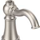 Moen S3945SRS Traditional Deck Mounted Kitchen Soap Dispenser with Above the Sink Refillable Bottle, Spot Resist Stainless