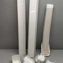 LyPrem 16.5Ft Mini Split Line Set Cover 4" PVC Line Cover Kit for Mini Split and Central Air Conditioner & Heat Pump