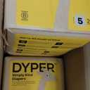 DYPER Monthly Pack Baby Diapers Size 5 (27+ lbs) 120 Count - Leak-Proof & Plant Based, Hypoallergenic and Ultra Absorbent Size 5 Diapers for Day and Overnight Skin Protection  