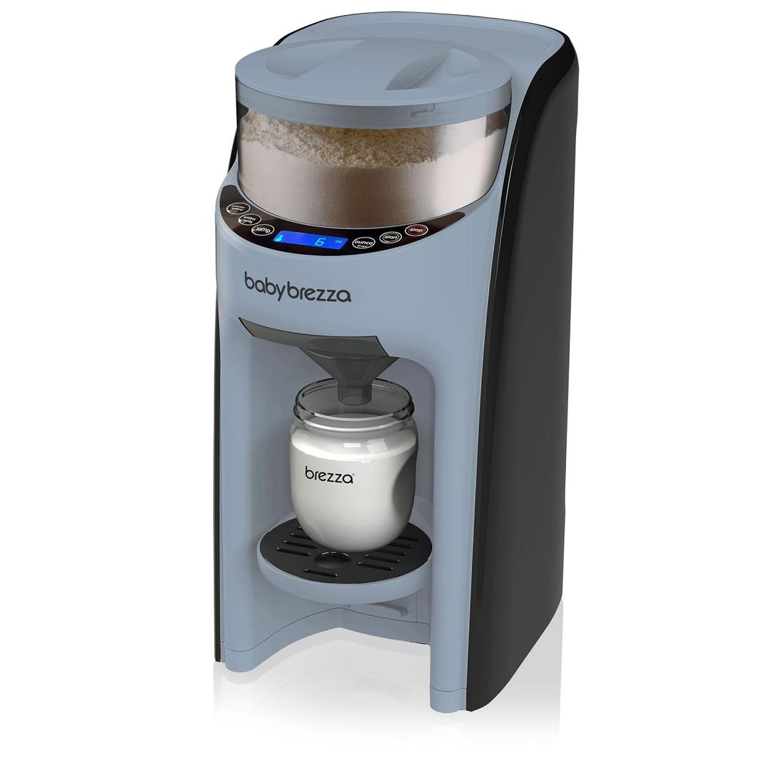Baby Brezza Formula Pro Advanced Formula Dispenser Machine - Automatically Mix a Warm Formula Bottle Instantly - Easily Make Bottle with Automatic Powder Blending, Slate