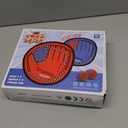 Toss and Catch Ball Game, Kids Toddler Baseball Glove & Catch Ball Toys, Kids Outdoor Games for Family, Toys for Beach Yard Outside, Birthday Christmas Gift for Ages 3 4 5 6 7 8-12 Year Old Boys Girl (Red and Blue)