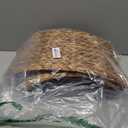 CENBOSS Rattan Christmas Tree Collar, Wicker Tree Skirt & Stand Base Cover (Brown Wash, 24 inch)