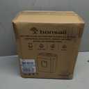 Bonsaii Paper Shredder, 3.4 Gals Wastebasket, 5-6 Sheet Crosscut Shredder for Home Use