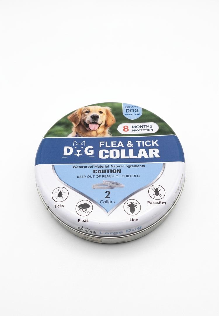PDKIVFI Dog Collar, Collar for Dogs, 8 Months, Adjustable and Naturally-2P
