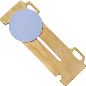 FSA/HSA Eligible Transfer Board Patient Slide Assist Device for Transferring Patient Elderly, and Disabled from Wheelchair to Bed, Toilet, Bathtub, Sliding Boards Platform (30" x 12" x 0.7") (Plywood Lightweight With Two Handles)