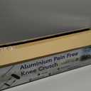 Adjustable Knee Support Crutch, No-Slip Kneepad & Ergonomic Handle, Lightweight Aluminum Mobility Aid for Broken Ankle, Foot Surgery Recovery (Large)