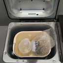 KBS Pro 710W 2LB Bread Maker, Stainless Steel 17-in-1 Smart Bread Machine with Healthy Ceramic Pan, Automatic Nut Dispenser, Tempered Glass Touch Panel, 3 Crust Colors, 15H Timer& Keep-Warm, Recipes