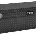 UWS EC10473 69-Inch Matte Black Heavy-Wall Aluminum Truck Tool Box with Low Profile, RigidCore Lid