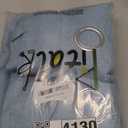 Linen Grommet Curtains 108 inches Long 2 Panels Set for Living Room Sliding Glass Door Back Tab Pocket Semi Sheer Soft Light Blue Cotton Curtains Baby Blue Drapes 108 inch Floor to Ceiling Length