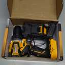 20V Brushless Cordless Drill/Driver, Compact Power Drill Set, Yellow Rechargeable Lithium-Ion Drill Kit, including 2.0Ah Battery, Charger and 3/8-inch Keyless Chuck