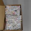 Tegeme 3 Pcs Flower Birthday Banner Felt Happy Birthday Banner Pre-strung 3D Wildflower Party Decorations Floral Party Decorations for Girls Women Garden Decor