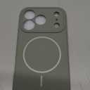 Miracase Magnetic for iPhone 17 Pro Case, Compatible with MagSafe, Integrated Silicone Camera Control Cover, 3.0mm Thicken Shockproof Drop Protection Phone Case for 17 Pro, Patina Green