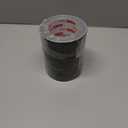 Heavy Duty Duct Tape, Black Tape 2 Inches x 30 Yards 3-Pack, 8.27 mil, Strong, Flexible, No Residue, All-Weather and Tear by Hand - for Repairs, Industrial, Professional Use