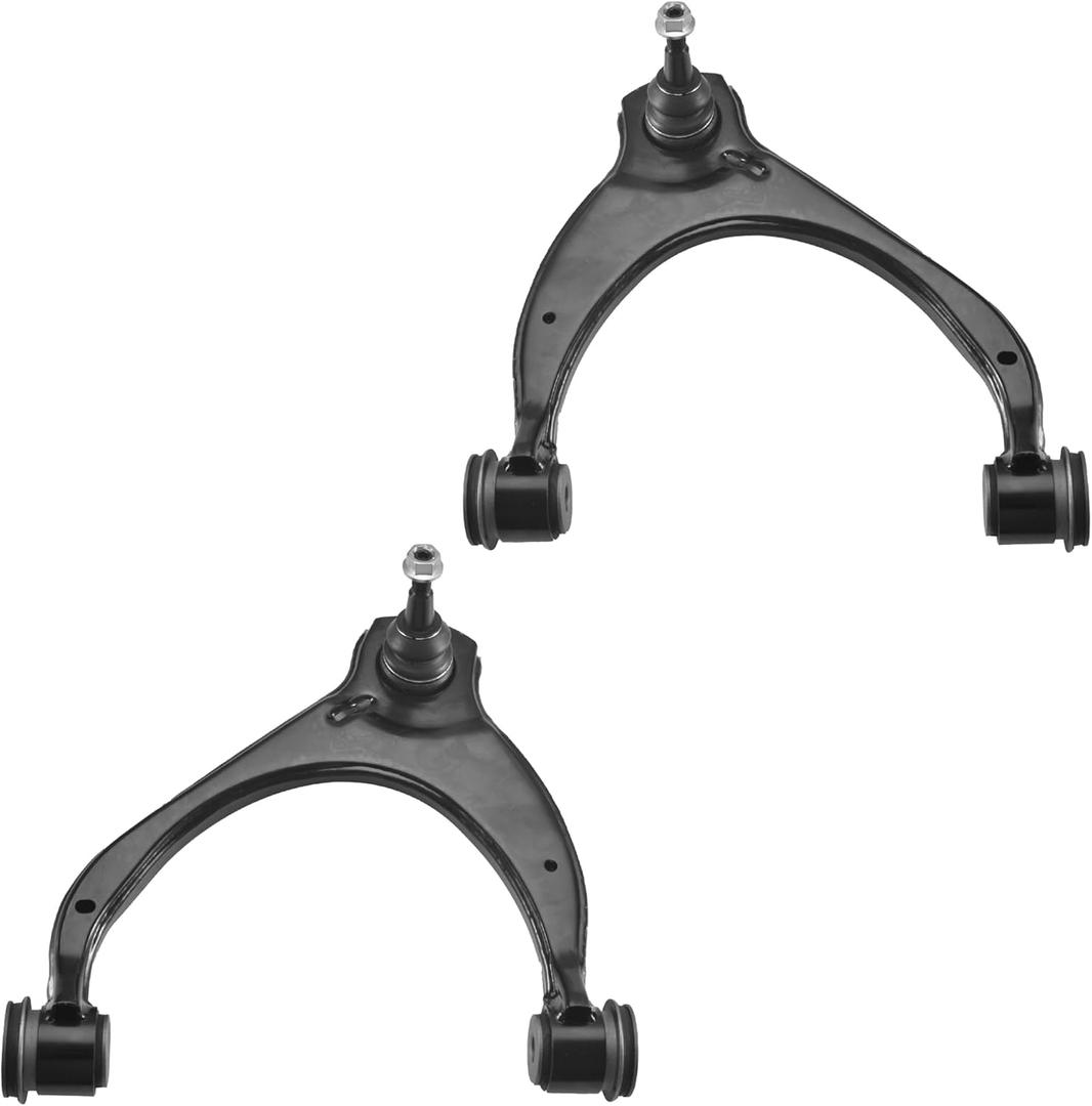 ASTAPRO - Front Upper Control Arms for Chevy GMC Silverado Sierra 1500 Tahoe Suburban Yukon XL Cadillac Escalade ESV 2 Upper Control Arms w/Ball Joints Replacement