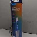 17 Colors Changing Liquid Motion Lamp with Remote: 13.5" LED Night Light for Kids Adults - Relaxing Table lamp for Bedroom Office - Glitter Mood Lighting for Home Decor Christmas Decorations Indoor (White)