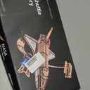 UGEARS NASA Space Shuttle Discovery - Wooden Models to Build for Adults - Space Shuttle Model Kit - Mechanical 3D Puzzle Wooden Model Kit for Adults - Spacecraft Model with Detailed Features, 22.5 cm x 52.07 cm