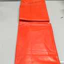 Pioggia Vinyl Tablecloth with Flannel Backing Oblong Waterproof Oil-Proof Plastic Table Cloth Wipeable PVC Table Cover for Indoor and Outdoor (Red, 60 x 102 Inch)