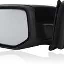 Driver Side View Mirror Compatible with 2016-2021 Honda Civic Power Heated,Civic Side Mirror Left Replace# 76258TBAC02ZA, 5Pins-Heated (Black)