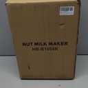 8 in 1 Nut Milk Maker Machine, 40oz Automatic Soy Milk Maker Blender, Homemade Soy Milk, Almond Milk, Oat Milk,Juice, Plant Based and Non Dairy Beverages, 12H Delay Start/Keep Warm/Self Cleaning (White)