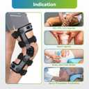 Komzer ACL Knee Brace, Best Knee Brace for Men & Women, Knee Support for Running & Sports/PCL & Ligament Injuries/OA Arthritis/Knee Joint Pain Relief (L-Right)