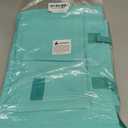 ZHMO Canvas Tote Bag for Women,Women's Bags Crossbody Bags Work Laptop Tote Bag Large Handbags Purse for Travel Nurse Teacher (New Upgrade Plus Green With Compartments and Inner Cup Holder)