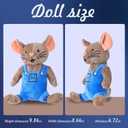If You Give Mouse a Cookie Plush, 4" Cookie and Mouse Plush 2PCS, Book Buddies Stuffed Animal are The for Children and Teachers, Small