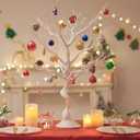 Tree Centerpieces for Weddings 30in - Decorative Ornament Display Tree for Tables, Tree Branches for Decoration, White Artificial Manzanita Tree Centerpiece for Christmas Birthday Party Decor (2ft 6in)