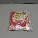 Cherry Theme Birthday Party Decorations ,Includes Happy Birthday Banner, Cherry Banner Hanging Swirls,Vibrant & Fun for Girl Princess Birth Party Cake Table Supplies Decor (Red)