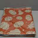 Artoid Mode Orange Hello Pumpkin Fall Kitchen Mats Set of 2, Autumn Home Decor Low-Profile Kitchen Rugs for Floor - 17x29 and 17x47 Inch