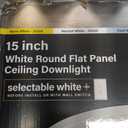 Feit Electric Flush Mount Ceiling Light Slim, Dimmable, 5CCT - 15 in