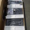 Akluer Walking Pad Treadmill, Portable Under Desk Treadmill 330lbs Capacity, Compact Treadmills Mini Walking Pad, 2.5HP Portable Treadmills with Remote Control, for Home Office Small Space (Dark black)