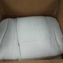 L LOVSOUL Down Alternative Comforter King Size Duvet Insert,All Season Duvet Insert with Corner Tabs,White Comforter King 106x90Inches