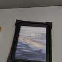 8x10 Picture Frame, Table Top or Wall Mount for 8x10 Picture & Real Glass, Vintage Frames, Black Woodgrain, 1 Pack