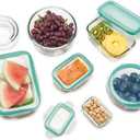 OXO Good Grips 1 Cup Smart Seal Airtight Glass Round Food Storage Container