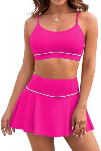 Pink Queen High 2 Piece Bikini Swimsuit Set Bathing Suit L