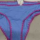 Lucky Women's Marbella Hipster Bikini Bottom, Cheeky Coverage, Swimwear Separates L