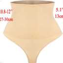 SEXYWG Women Waist Cincher Girdle Tummy Control Thong Panty Slimmer Body Shaper (XL)