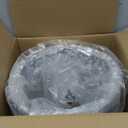 Flexible 12-Inch Aluminum Ducting, Dryer Vent Hose, Heavy-Duty Three-Layer Protection, 25-Feet Long for Heating Cooling Ventilation & Exhaust, Silver