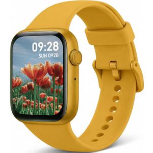 RLQA Smart Watch for Men Women Yellow
