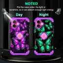 Casetego for iPhone 16 Plus Case,Glow in The Dark Three Layer Heavy Duty Sturdy Shockproof Full Protection Rugged Hard PC+Soft TPU Bumper Case for Apple iPhone 16 Plus 6.7 inch,Sky Purple