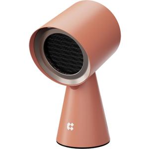 CIARRA Portable Range Hood, Desktop Range Hood with 2 Speed Exhaust Fan, Detachable Aluminum Filter, Large Oil Collection Cup, Portable Kitchen Exhaust Fan for Cooking Indoor BBQ, Hot Pot, Orange