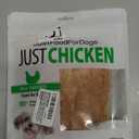 Just Food for Dogs Single Ingredient Healthy Dog Treats and Dog Snacks, Jerky Treats, Human Grade, Preservative and Grain Free, Rawhide Free Chews, Low Calorie Treat - Chicken Breast, 5 oz, Best By 10/26/2027